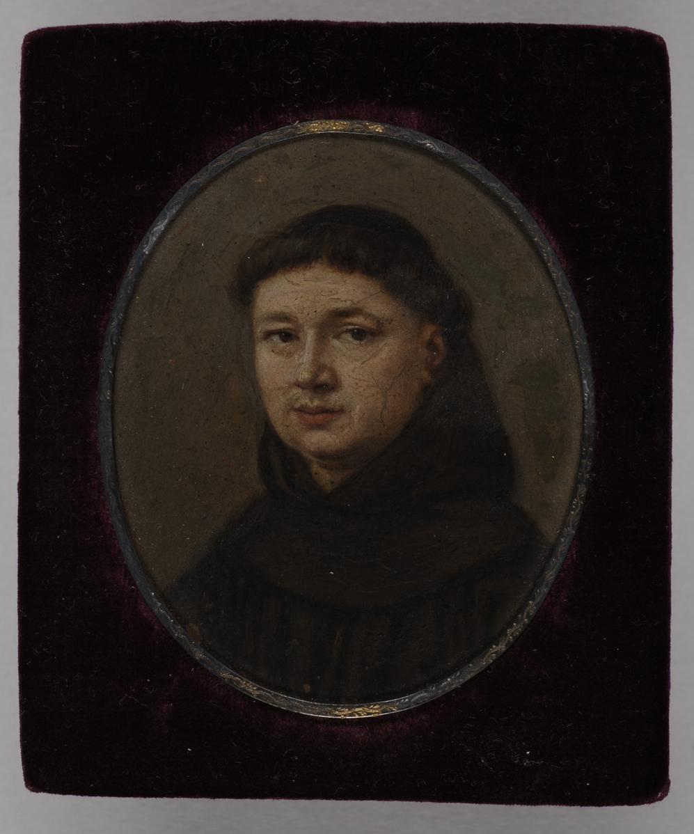 Portrait de moine en buste_0